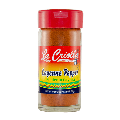 Cayenne Pepper, All Natural, 2.5oz, Set of 6 Glass Jars