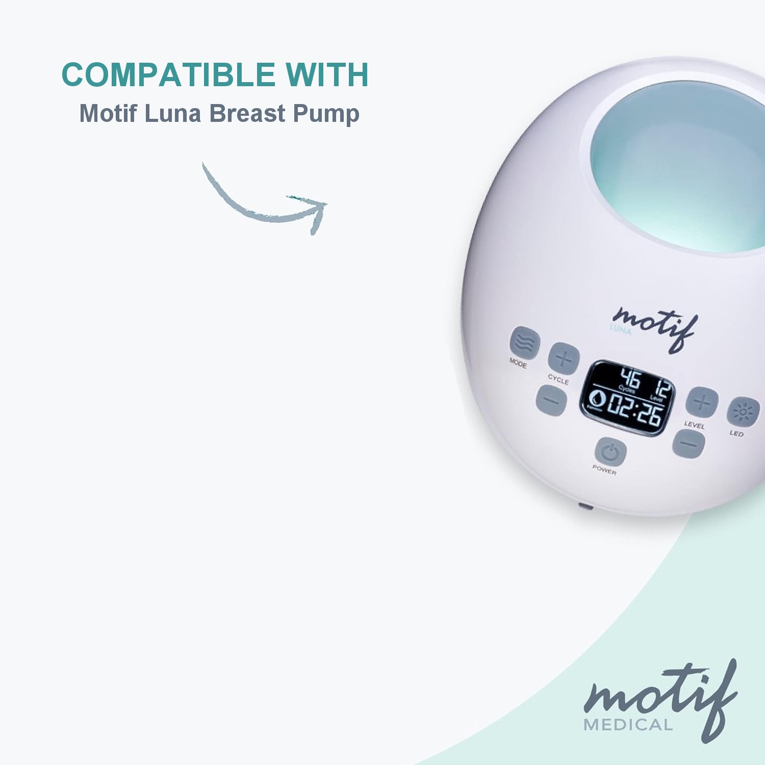 Motif Luna 19MM Breast shields