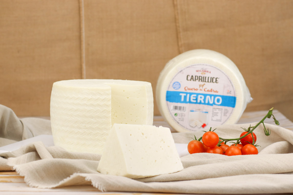 Queso tierno de cabra Caprillice Lácteos Segarra