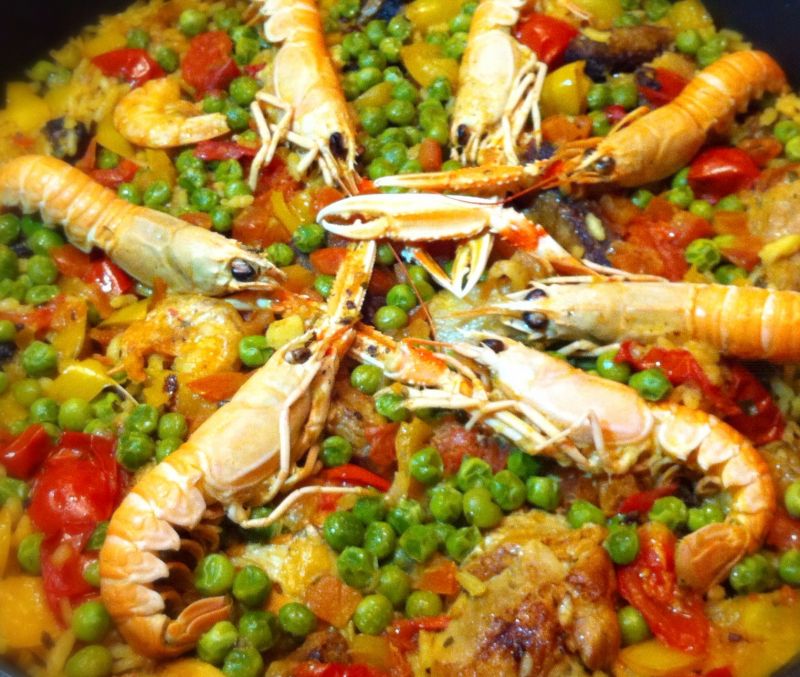 Paella alla valenciana La cucina del Milord