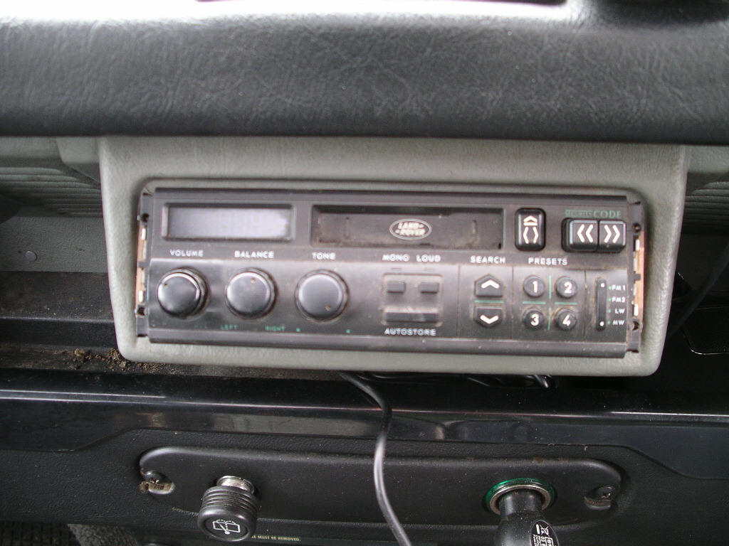 World wide support Fortunately, I had an old Panasonic head unit lying