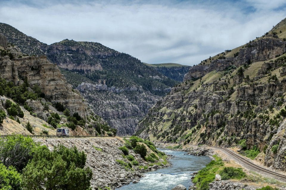 Posts From The Road Wind River Canyon