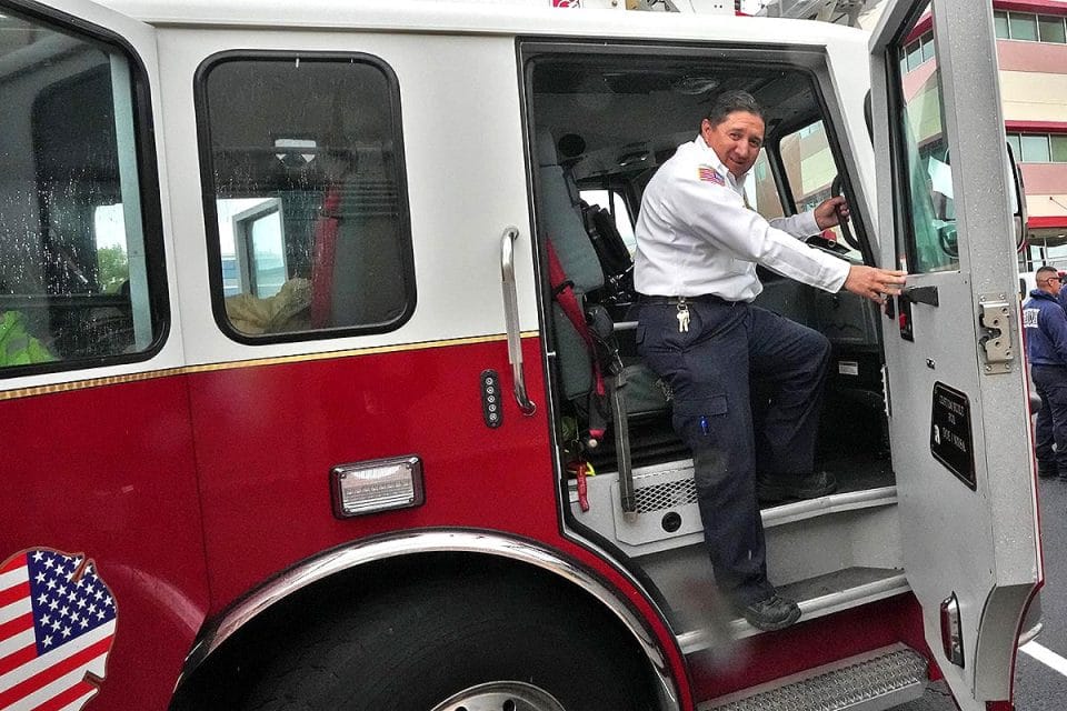 Los Alamos Fire Department Safety Division Chief Joseph Baca Takes