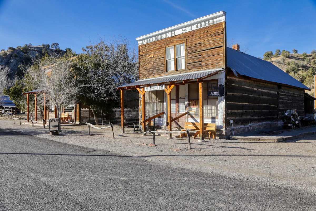 Post From The Road Pioneer Store Museum In Chloride