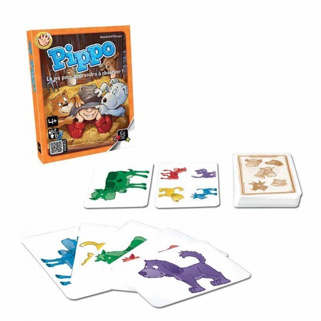 Pippo La Dame en Bois jeu de societe jeu de carte