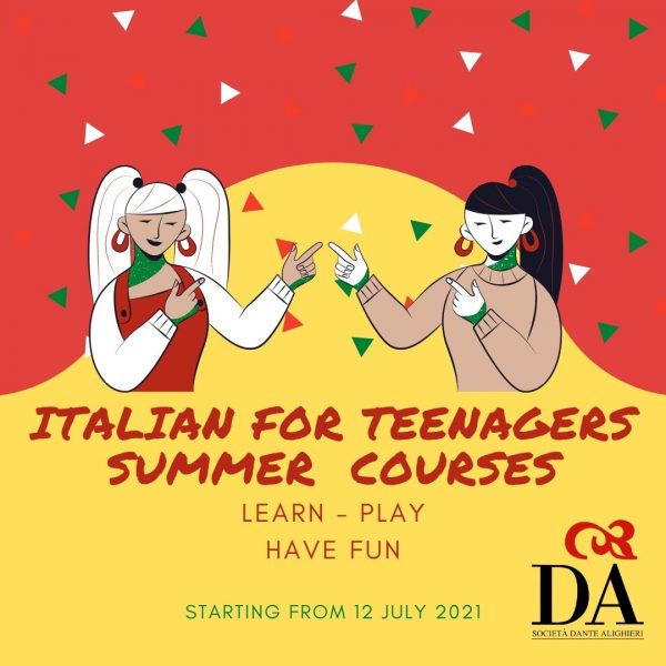 Italian Children & Teenager Summer Course Dante Alighieri Society in