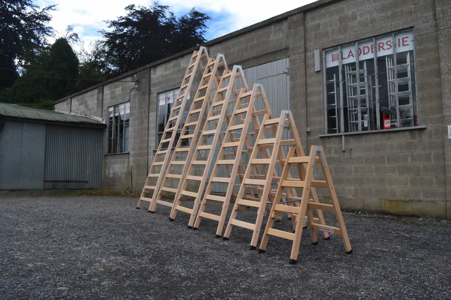 Timber Ladders Ladders.ie