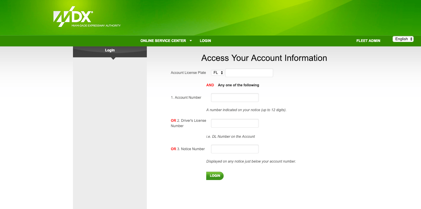 How to Pay MDX Tolls Online