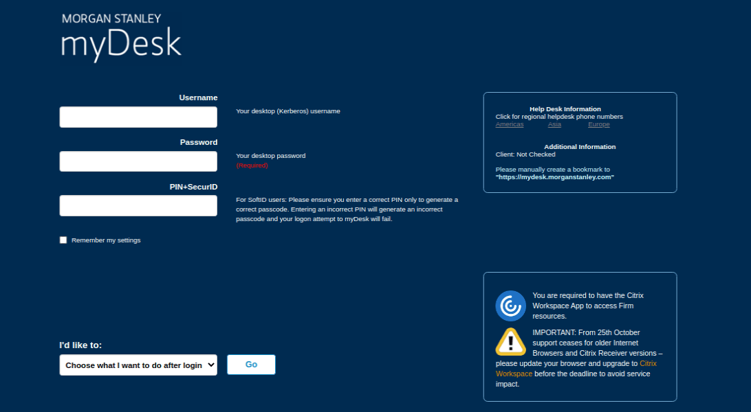 How to Access MyDesk Stanley Account