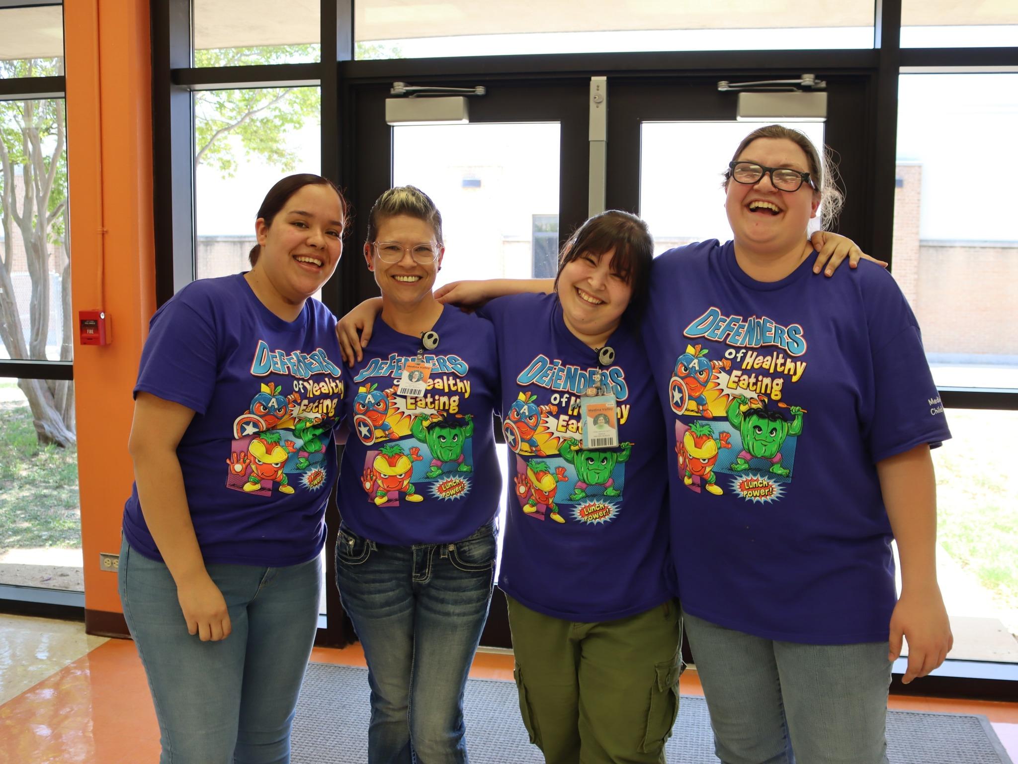 Child nutrition workers celebrated on School Lunch Hero Day Ladera