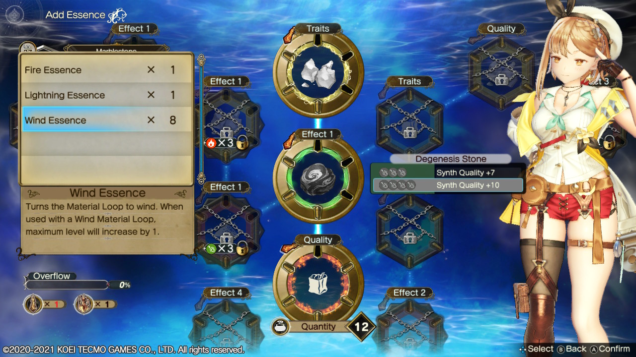 Atelier Ryza 2 Alchemy and Essences, Duplication and Evolution Linking