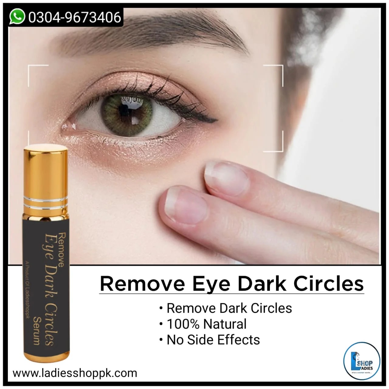 Eye Dark Circle Remove Roller Ladies Shop