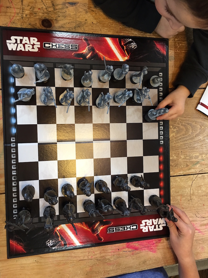 The Star Wars Chess Game Perfect Holiday Gift For Fans Lady and the Blog