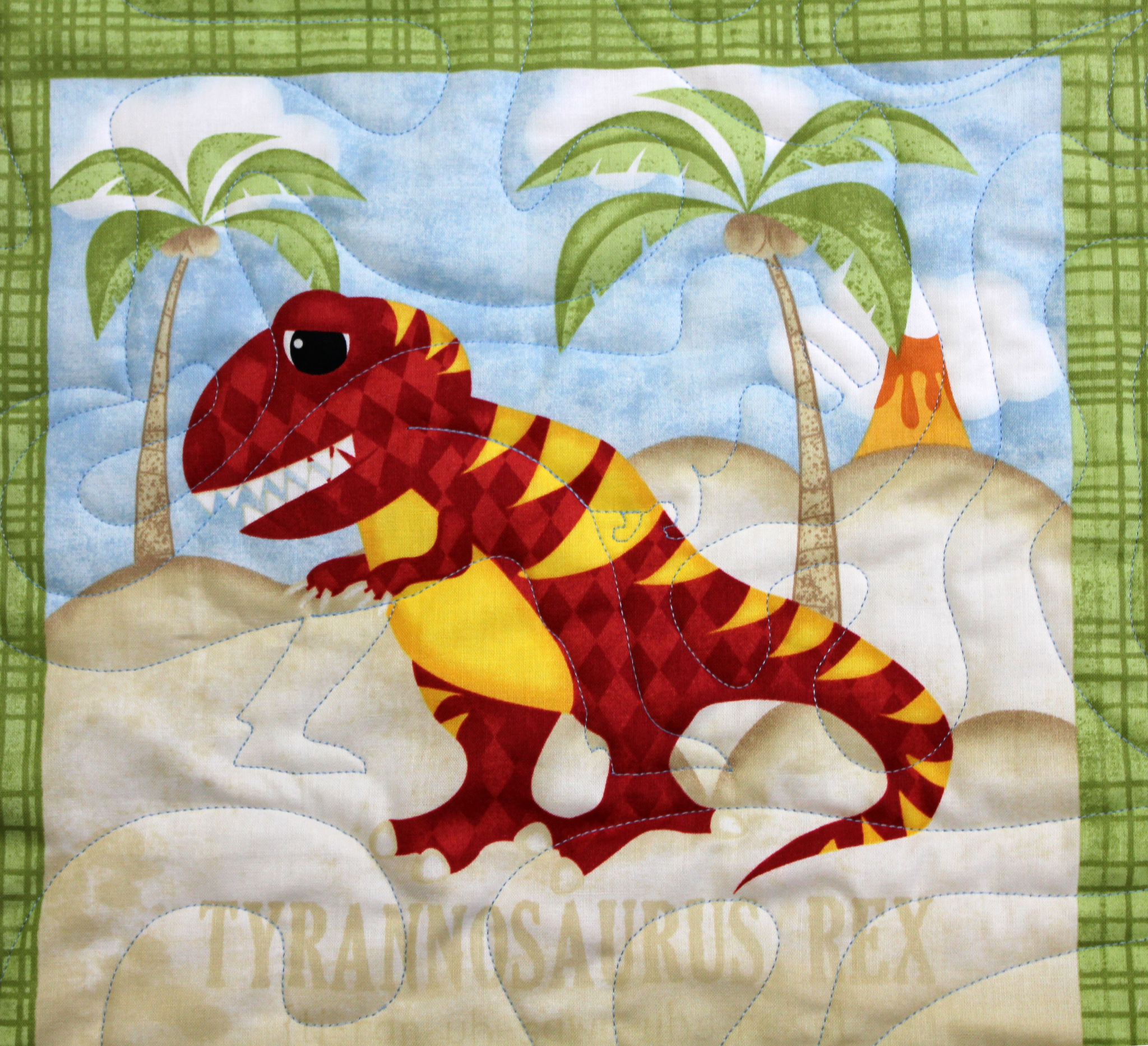 Dinosaur Baby Quilt Lady Bird Quilts