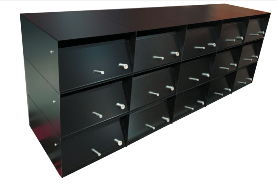 Apartment Letterboxes Wall Mounted Lockable NZ Made