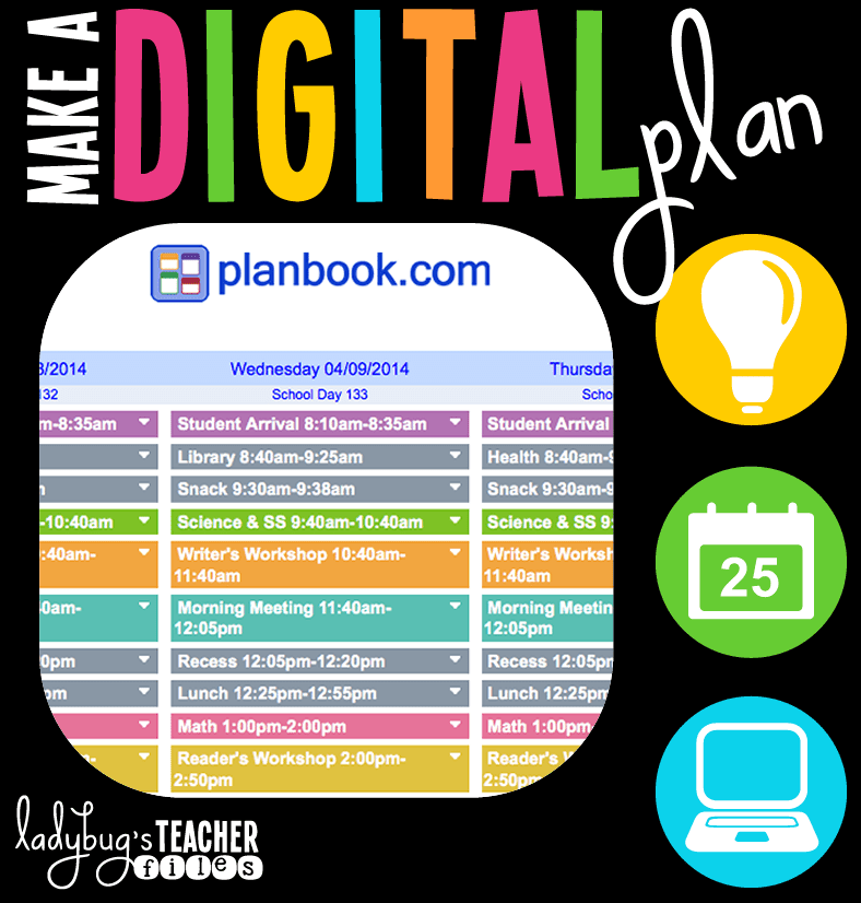 Make a Digital Plan (with Ladybug's Teacher Files
