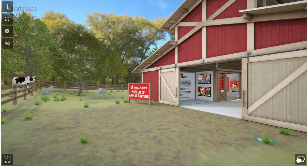 California Sanctuary Animal Place Opens FirstEver Virtual Museum of