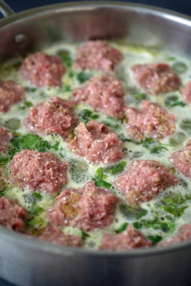 Turkey Meatballs in CilantroLemon Sauce Lady Lee's Home