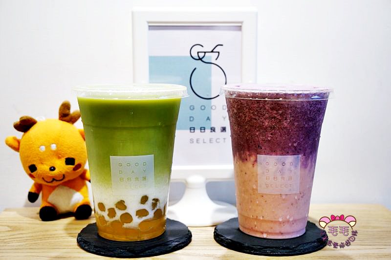 台北中山 松江南京》日日良選。吃完辛殿吃到飽麻辣鍋可以來一杯清爽一下/漸層果汁 抹茶牛奶珍珠