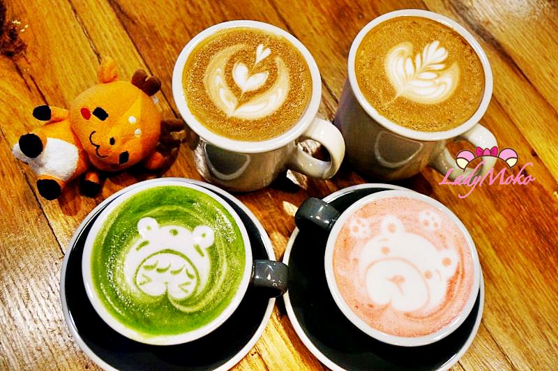 紐約抹茶控咖啡廳推薦》Cup&Cup♥超可愛拉花抹茶牛奶和粉嫩紅絲絨拿鐵/美國紐約自由行