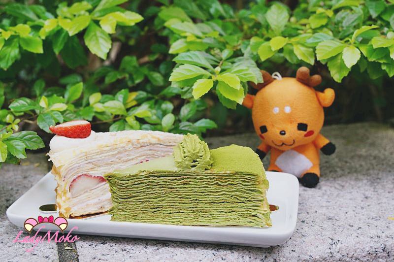 台北網路秒殺限量千層蛋糕推薦》時飴Approrité,草莓與抹茶兩種完美搭配♥