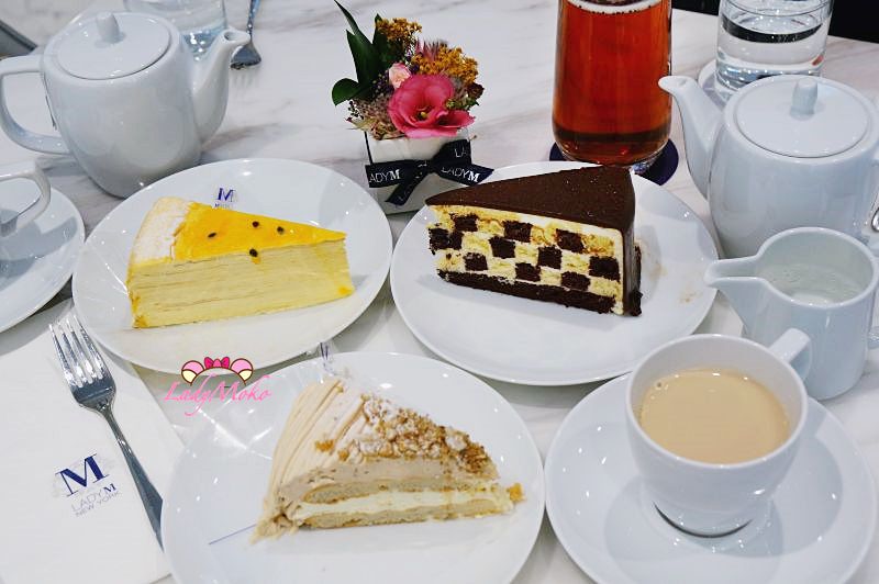 捷運國父紀念館》Lady M Taiwan夏季限定百香果千層蛋糕,台北大安下午茶甜點