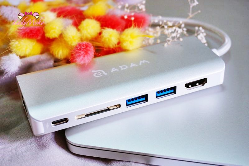 蘋果周邊Type C超實用6 port轉接器,ADAM CASA Hub A01 USB 3.1