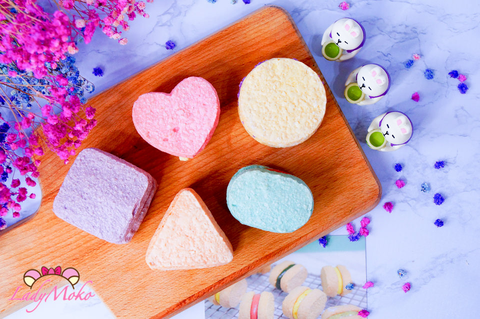 台北最好吃達克瓦茲》超療癒可愛彩色積木&水果棉花糖夾餡,Bonheur Cookie小小幸福手作烘培食事宅配甜點