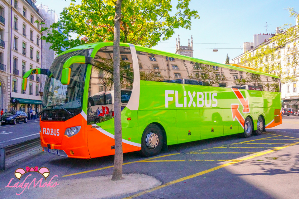 Flixbus法國里昂↔瑞士日內瓦交通,線上訂票教學/行李大小限制/跨國巴士重要注意事項/實際搭乘經驗