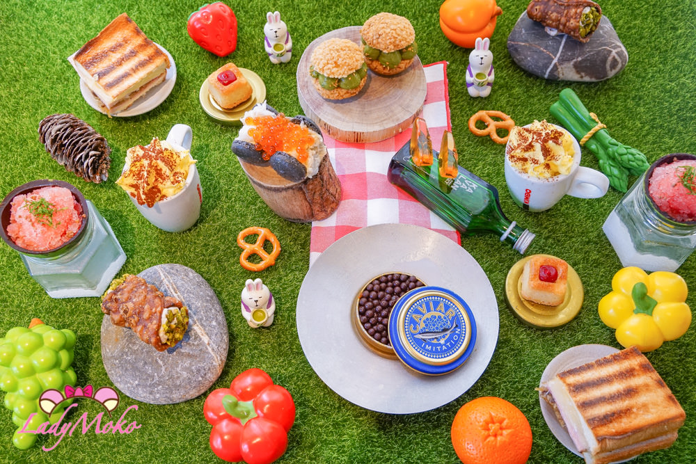 大直「Yellow Lemon黃檸檬」餐桌上的草地繽紛夢幻下午茶（已歇業）