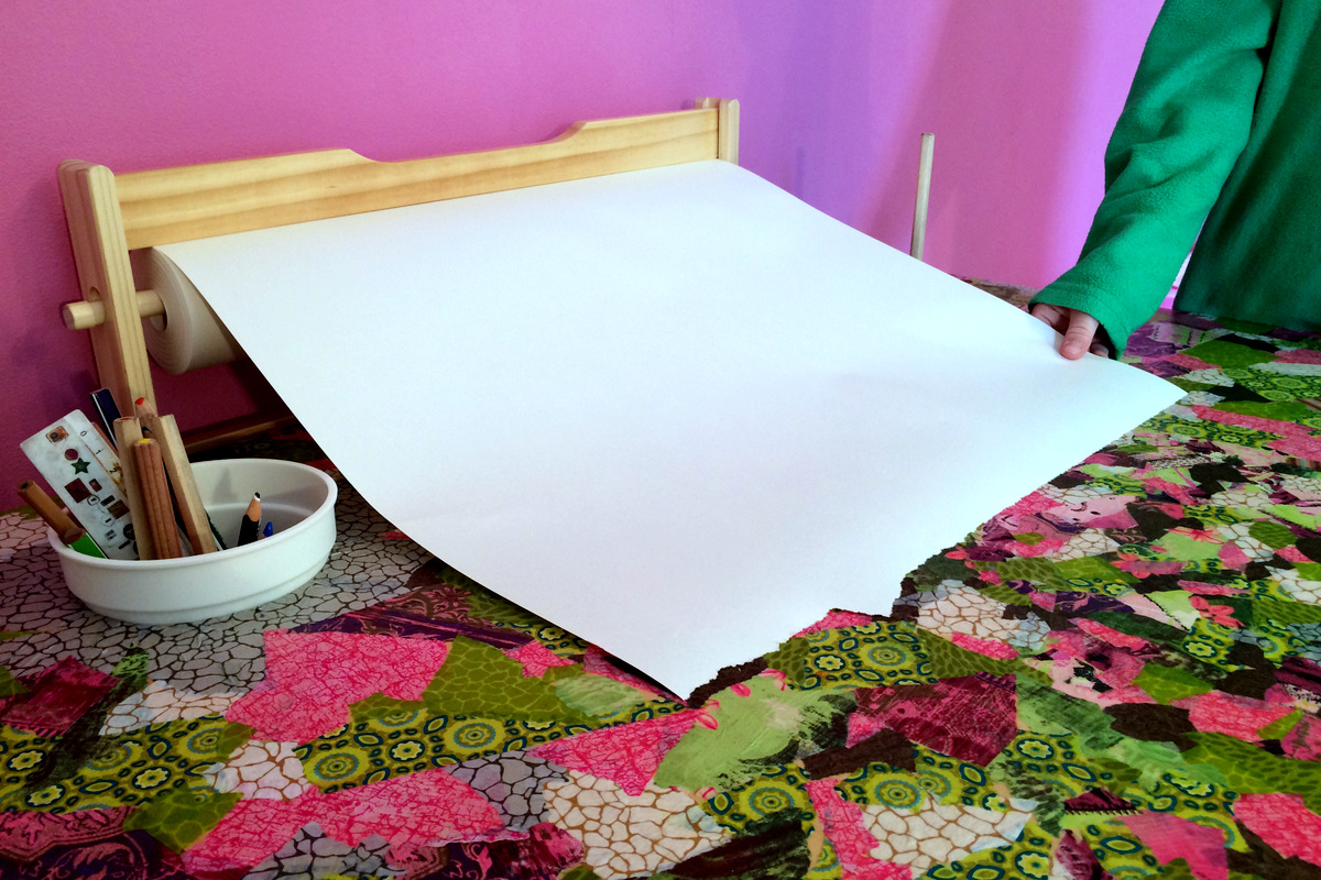 DIYBasteltisch für Kinder Anleitung im Ländchenlust Blog