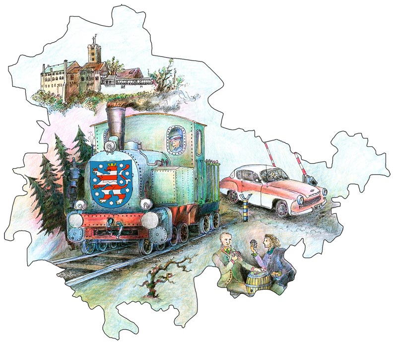 ThüringenTicket der Deutschen Bahn auf laenderticket.de