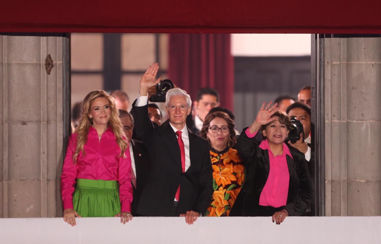 Alfredo Del Mazo y Delfina Gómez encabezan los festejos en