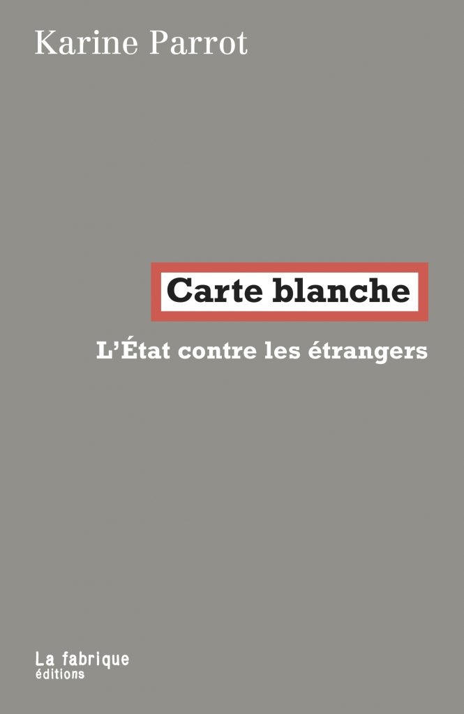 La fabrique éditions Carte blanche