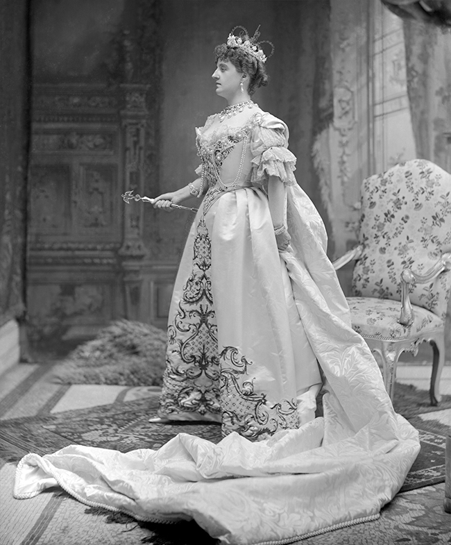 Marchioness of Londonderry at the Devonshire House Ball 1897, by Lafayette