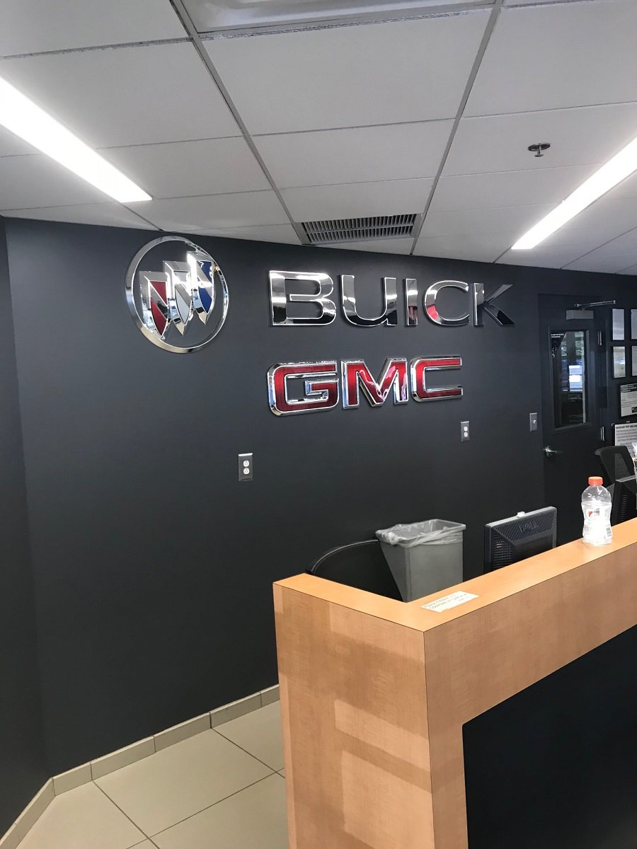 Buick Dealership Commercial Painting In Granite Run LaffCo. Painting