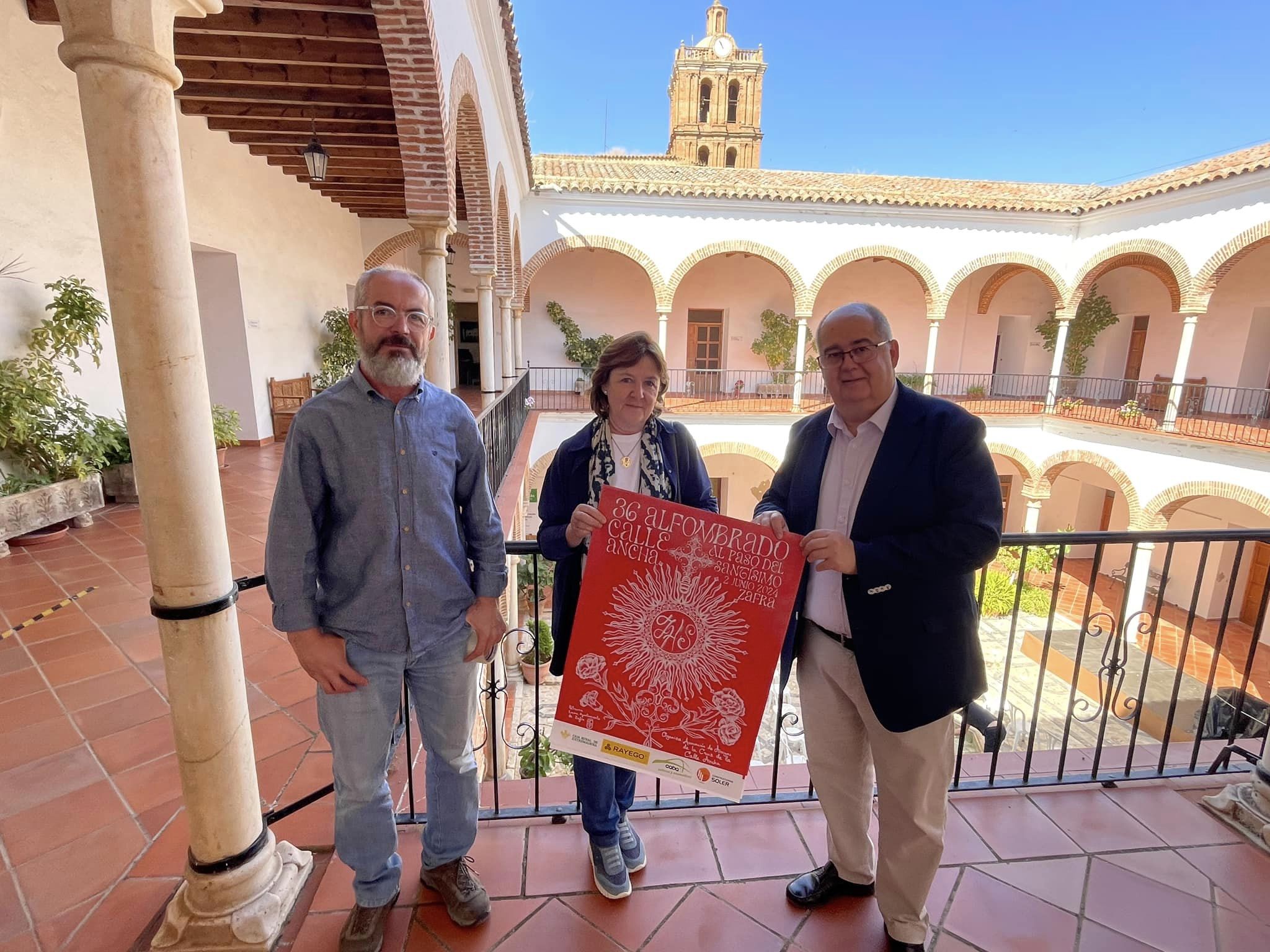 El 36º Alfombrado floral del Corpus Christi en Zafra se celebrará el 2