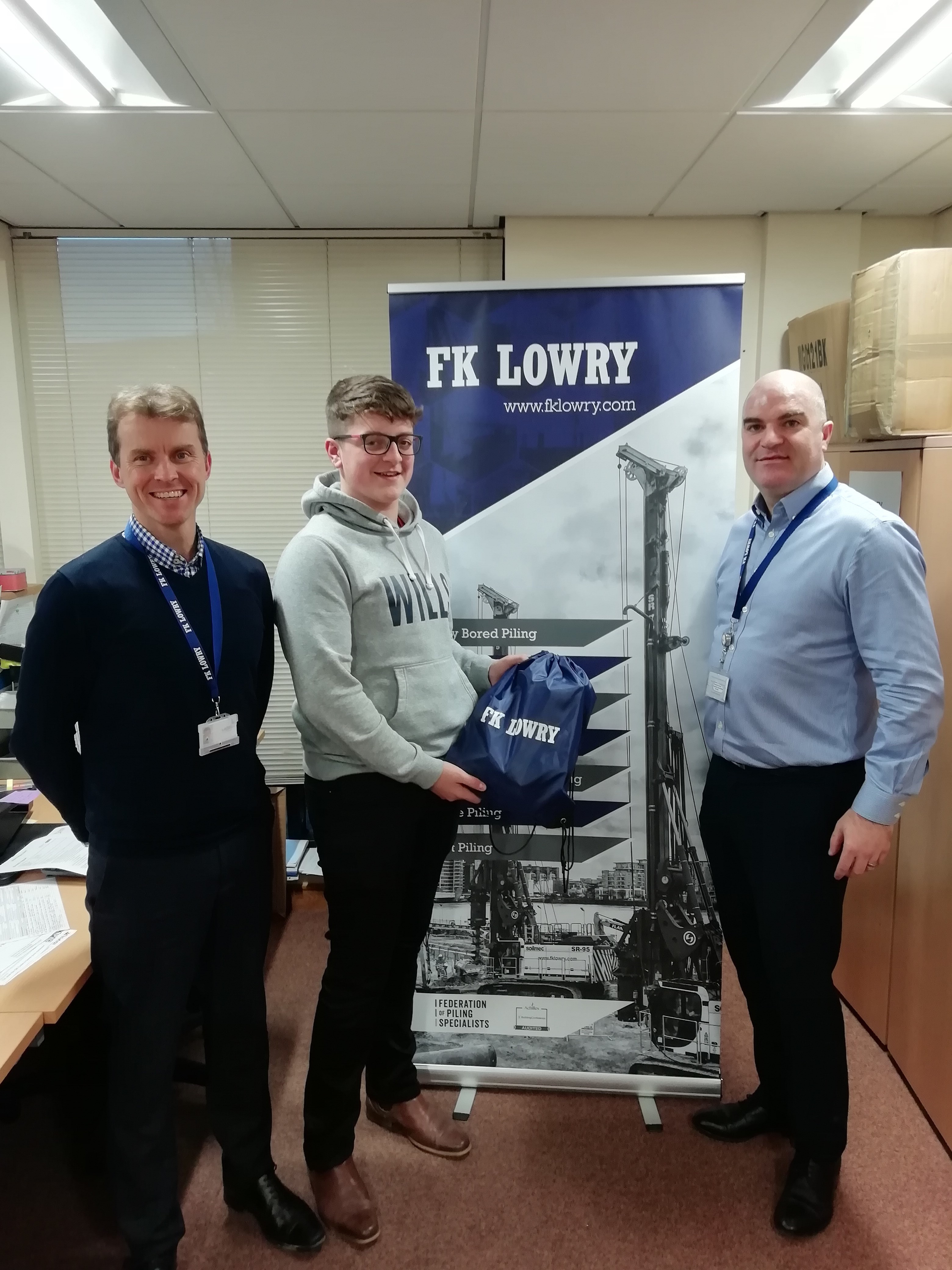 Lagan Specialist Contracting FK Lowry potential new Apprentices