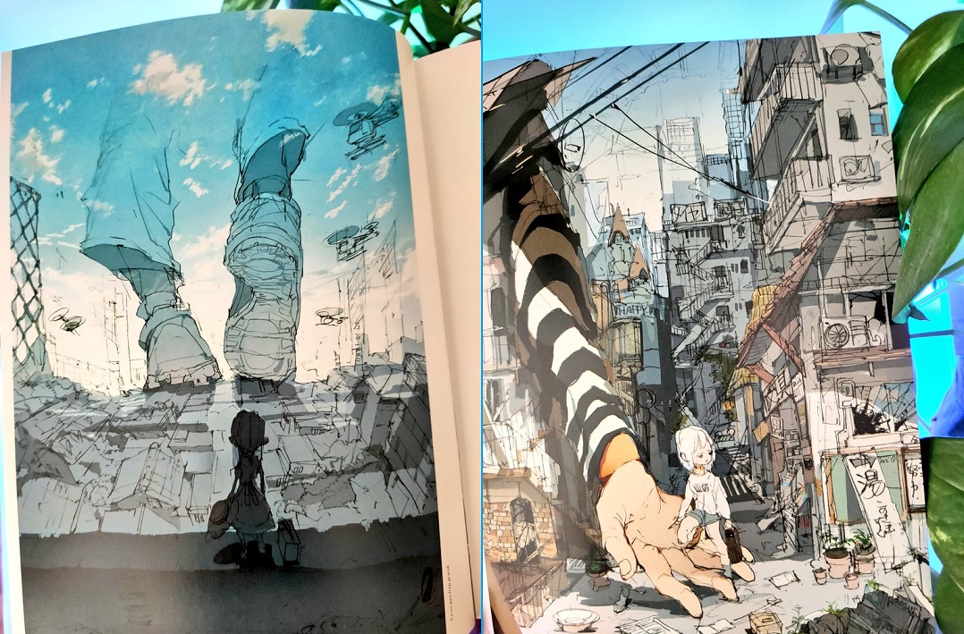 Avis artbook Posuka Demizu Postcard (éditions Kazé) Lageekroom