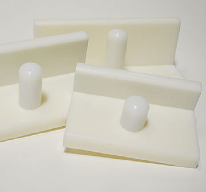 4" X 10" Plastic Jogger Block with strip LA Grinding