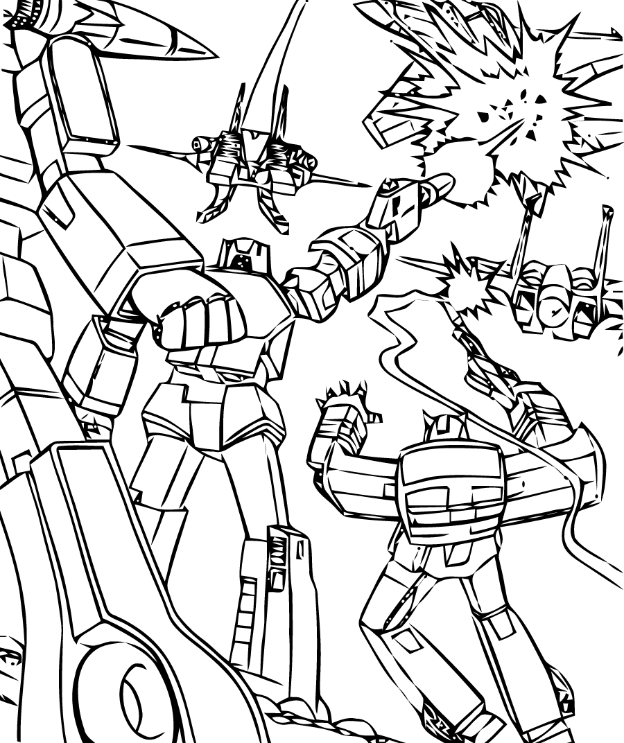 135 dessins de coloriage transformers à imprimer sur Page 3