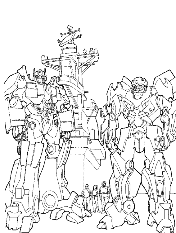 135 dessins de coloriage transformers à imprimer sur Page 6
