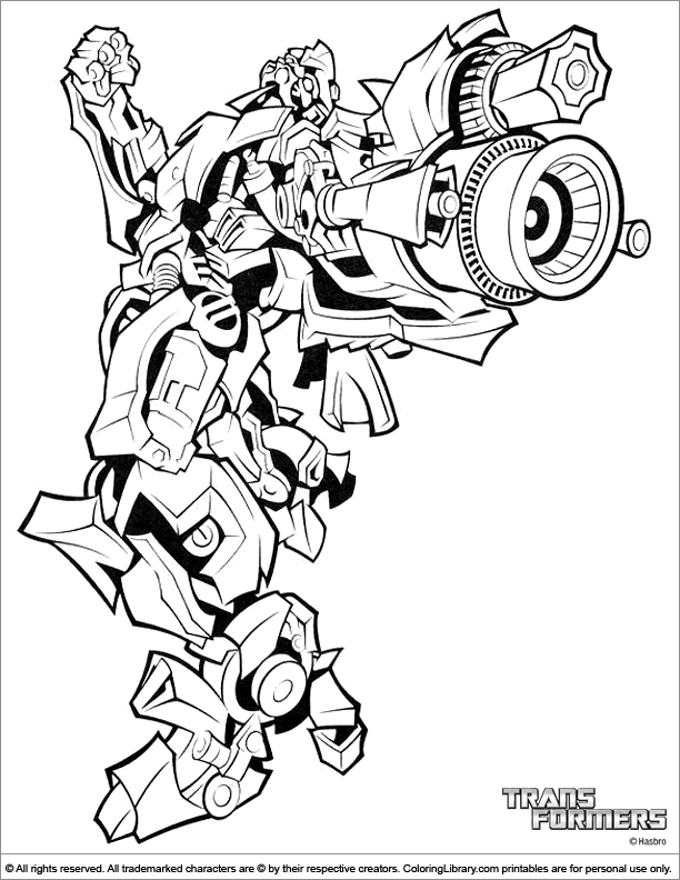135 dessins de coloriage transformers à imprimer sur Page 9