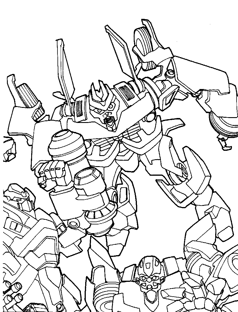 135 dessins de coloriage transformers à imprimer sur