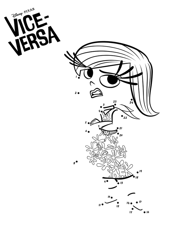 35 dessins de coloriage Vice Versa à imprimer sur