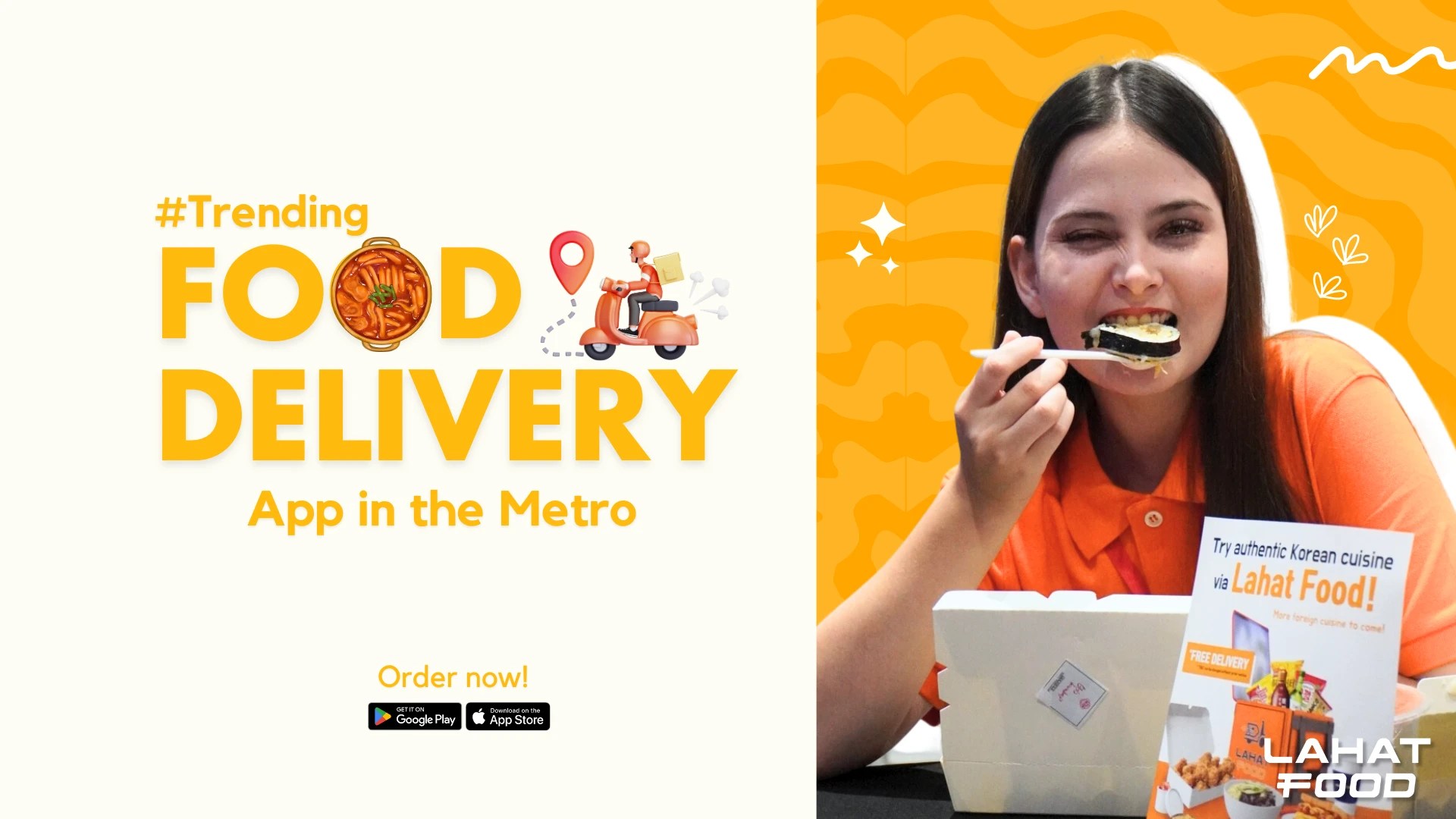 KOREAN FOOD DELIVERY APP IN THE METRO LAHAT FOOD