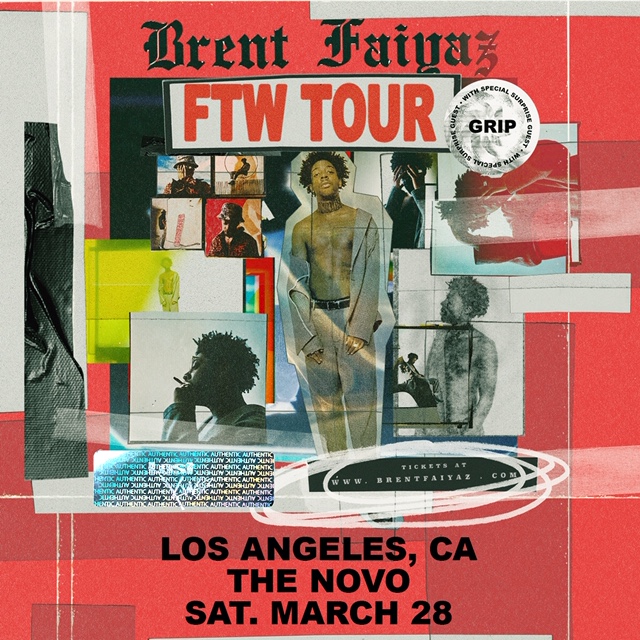 [POSTPONED] Win 2 Tickets To See Brent Faiyaz The Novo March 28
