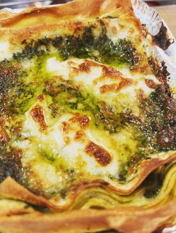 Lasagna Pesto, Cecis LA HOMEFARM