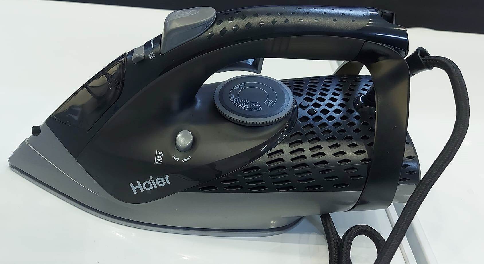 Haier Steam Iron HSR2093 (Steam + Dry Iron) Lahore Electronics Haier