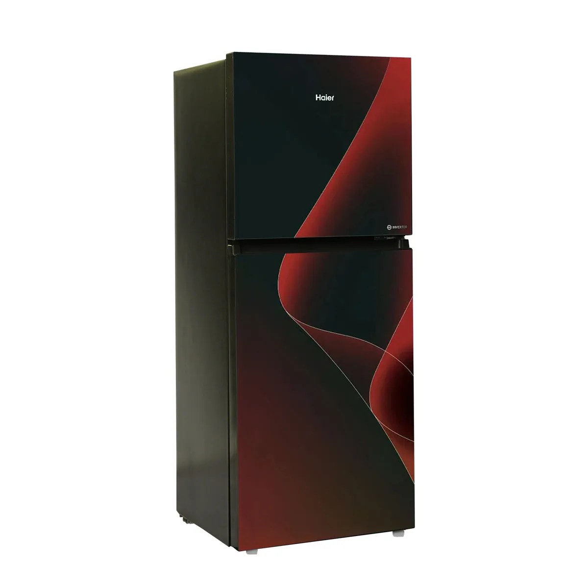 Haier HRF316IPRA Smart Inverter Refrigerator 12CF 316 Liters Red Lahore Electronics Haier